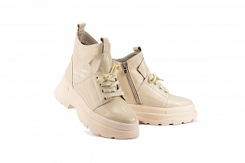 картинка Жіночі черевики шкіряні зимові бежеві Vladeks  1379-3 от магазина Obuff 