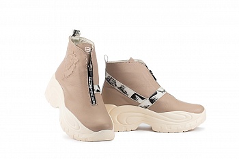 картинка Жіночі черевики шкіряні зимові бежеві Best Vak БЖ-46-505 от магазина Obuff 